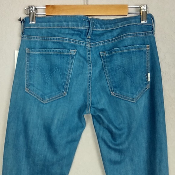 MOTHER The Crop Runway Jeans in Of Water & Dragons Size 26 - Picture 5 of 16